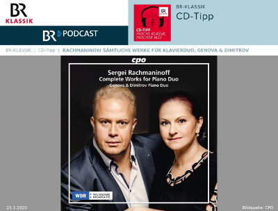 «CD-Tipp» des Bayerischen Rundfunks München
